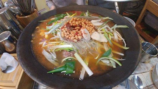 Ilcheung House Ui Jeongbu Sausage Stew