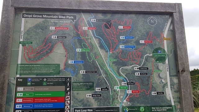 Oropi Mountain bike park