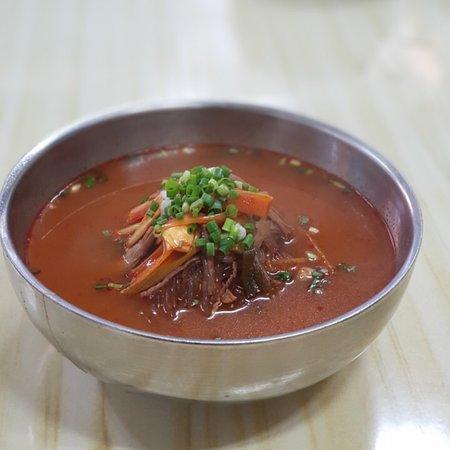 Hongdukkae Noodles Soup