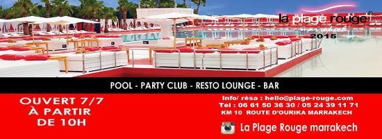 La Plage Rouge Marrakech