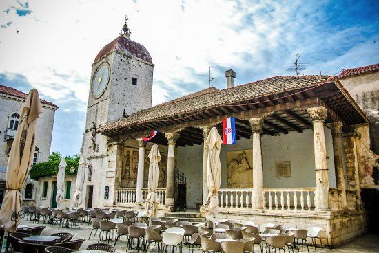 Central Square in Trogir