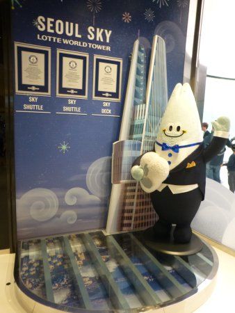 Aussichtsplattform Seoul Sky